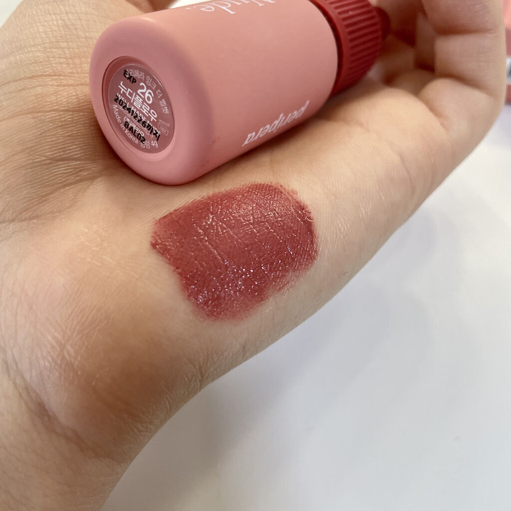 インク ベルベット 26 ウェルメイド ヌード(WELL-MADE NUDE)/PERIPERA/口紅を使ったクチコミ（3枚目）