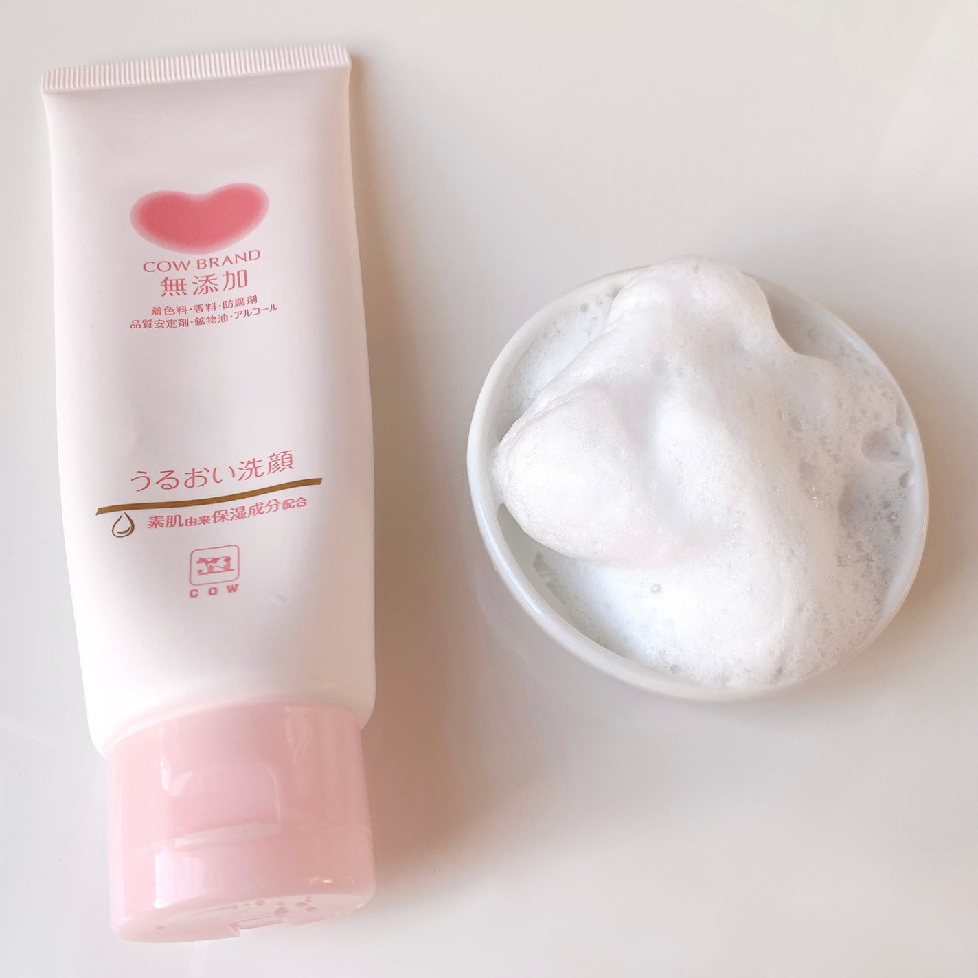 うるおい洗顔/カウブランド無添加/洗顔フォームを使ったクチコミ(3枚目)