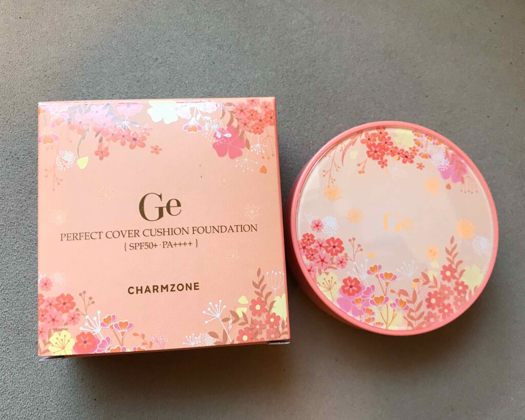 Ge パーフェクトカバークッションファンデーションEX レフィル付 3箱 Ge パーフェクトカバークッションファンデーションEX|チャーム