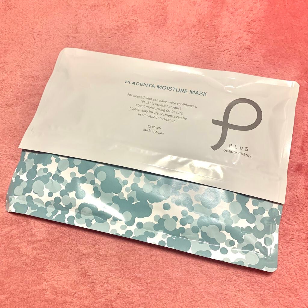 プラセンタモイスチュアマスク/PLuS/シートマスク・パックを使ったクチコミ(1枚目)