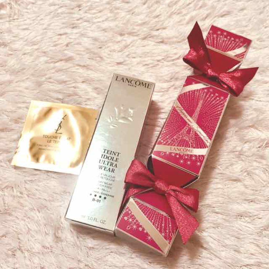 タンイドル ウルトラ ウェア リキッド/LANCOME/リキッドファンデーションを使ったクチコミ（1枚目）