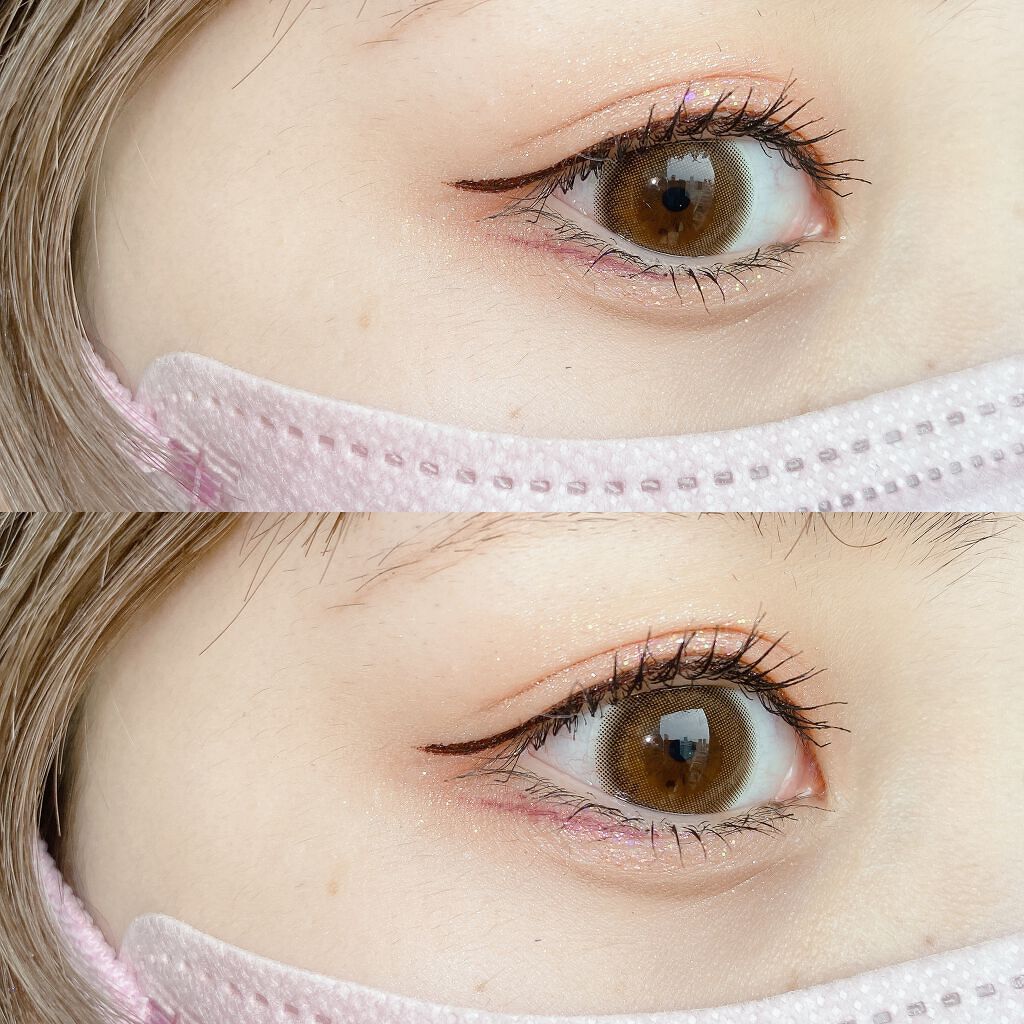 Chu's me 1day/Chu's me/ワンデー(1DAY)カラコンを使ったクチコミ(3枚目)