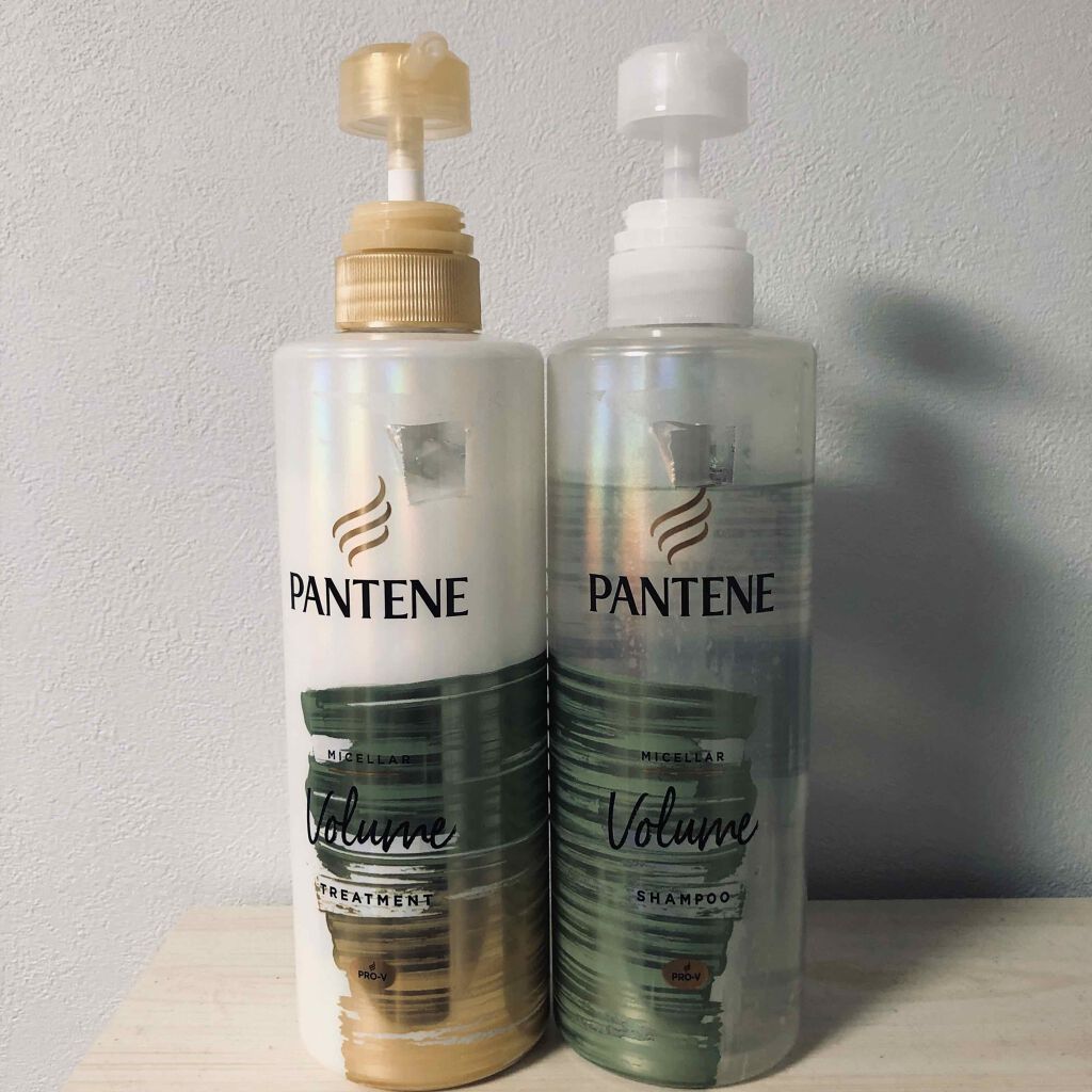 ミセラー ボリューム シャンプー／トリートメント シャンプー/パンテーン/市販シャンプーを使ったクチコミ（1枚目）