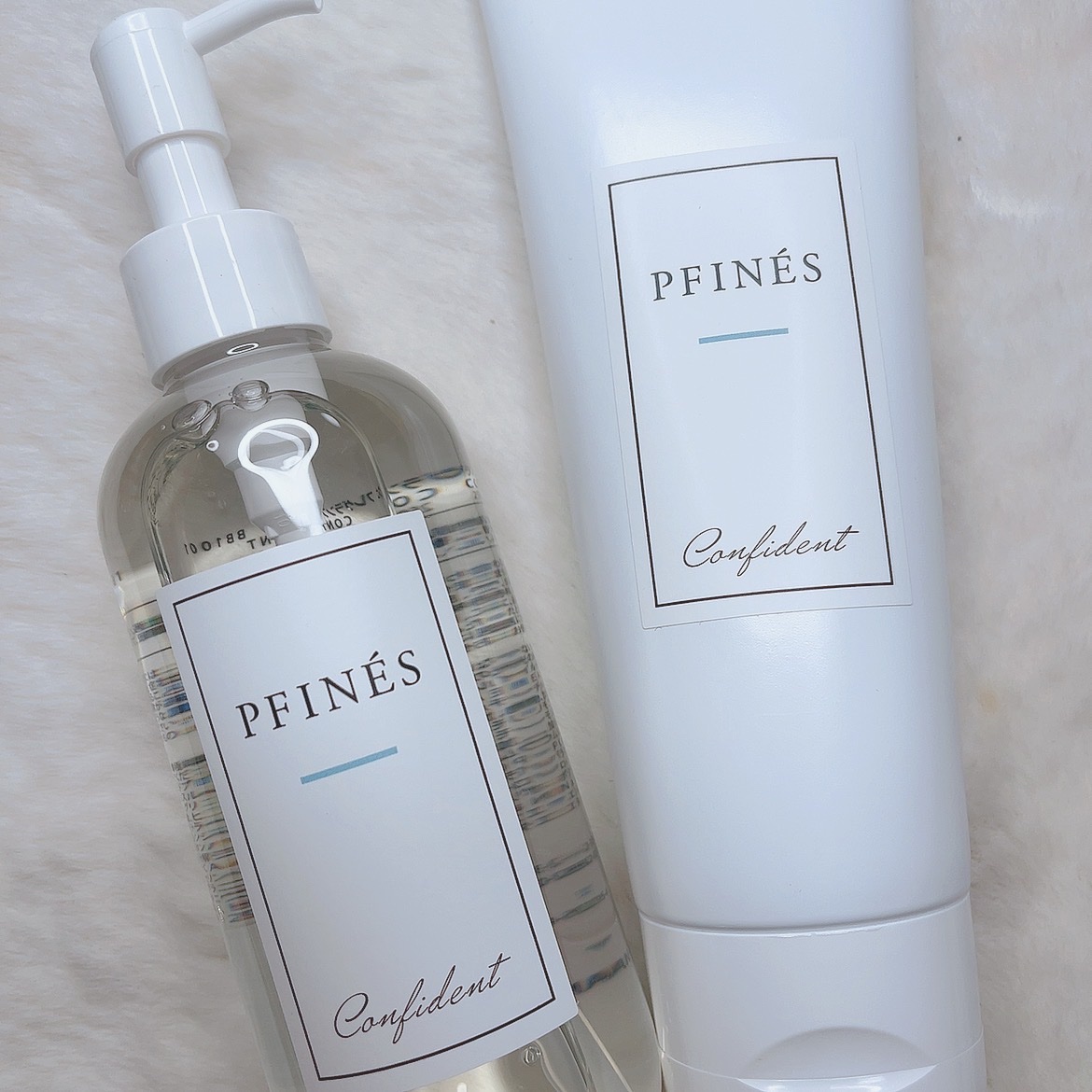 フレグランスシャンプー/トリートメントセット コンフィデント/PFINÉS/市販シャンプーを使ったクチコミ（2枚目）