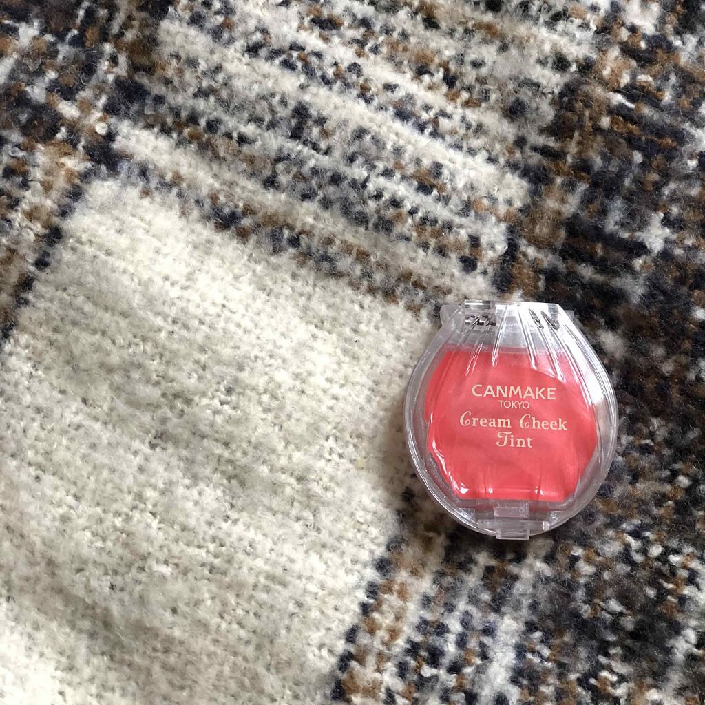 クリームチーク ティント/キャンメイク/ジェル・クリームチークを使ったクチコミ(1枚目)