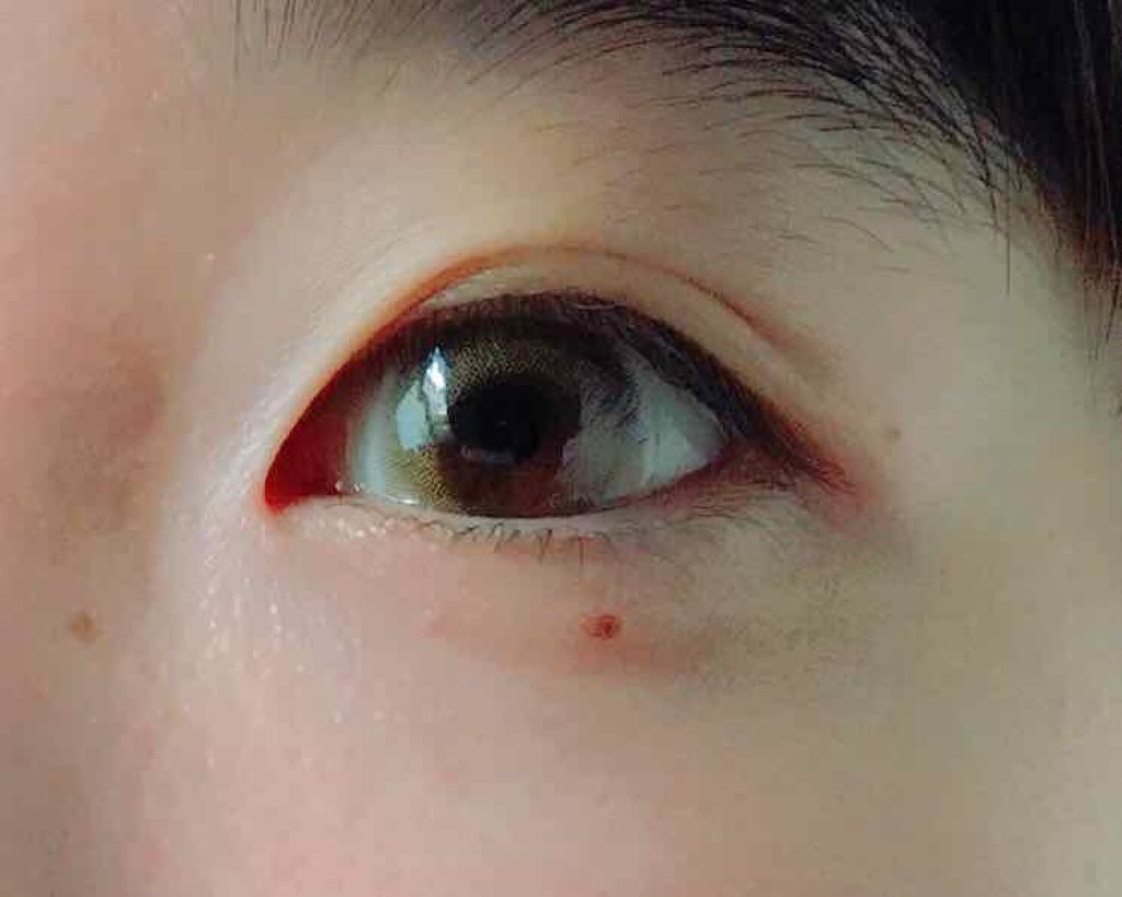 eye closet １day SweetSeries "Half"（アイクローゼットワンデー スウィートシリーズ ハーフ） Cream Spoon/EYE CLOSET/ワンデー（１DAY）カラコンを使ったクチコミ（2枚目）