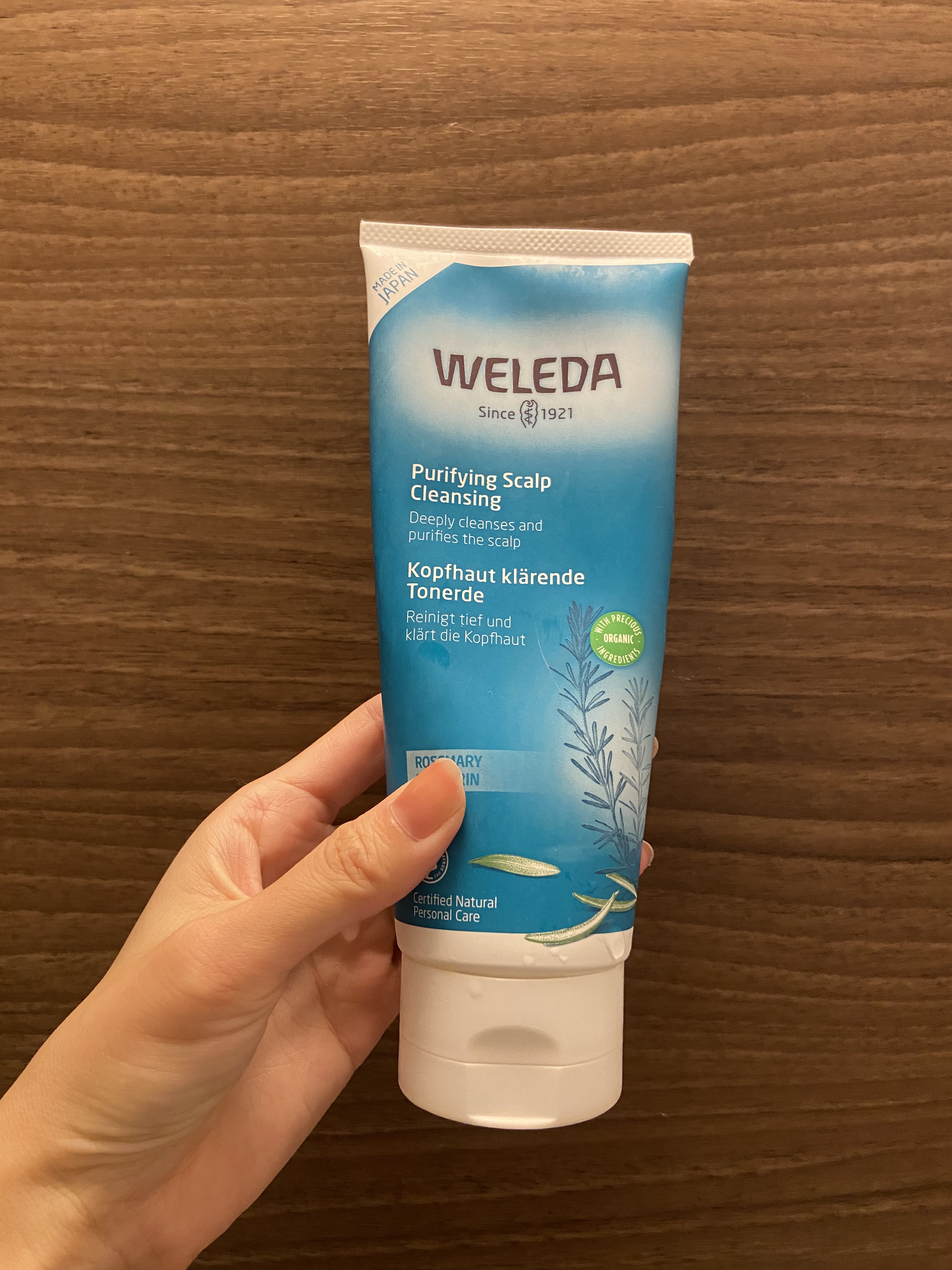 ローズマリー スカルプクレンジング/WELEDA/頭皮クレンジングを使ったクチコミ（1枚目）