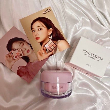 ピンクティーツリークリーム/APLIN/フェイスクリームを使ったクチコミ(1枚目)