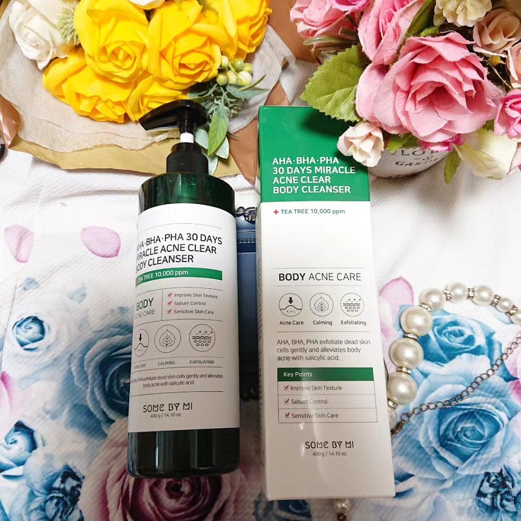 AHA·BHA·PHA 30デイズミラクルアクネボディクレンザー/SOME BY MI/ボディソープを使ったクチコミ(1枚目)
