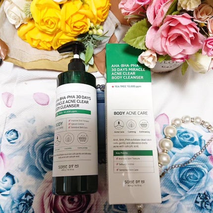 AHA·BHA·PHA 30デイズミラクルアクネボディクレンザー/SOME BY MI/ボディソープを使ったクチコミ(1枚目)