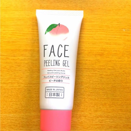 フェイスピーリングジェル ピーチの香り/DAISO/ピーリングを使ったクチコミ(1枚目)