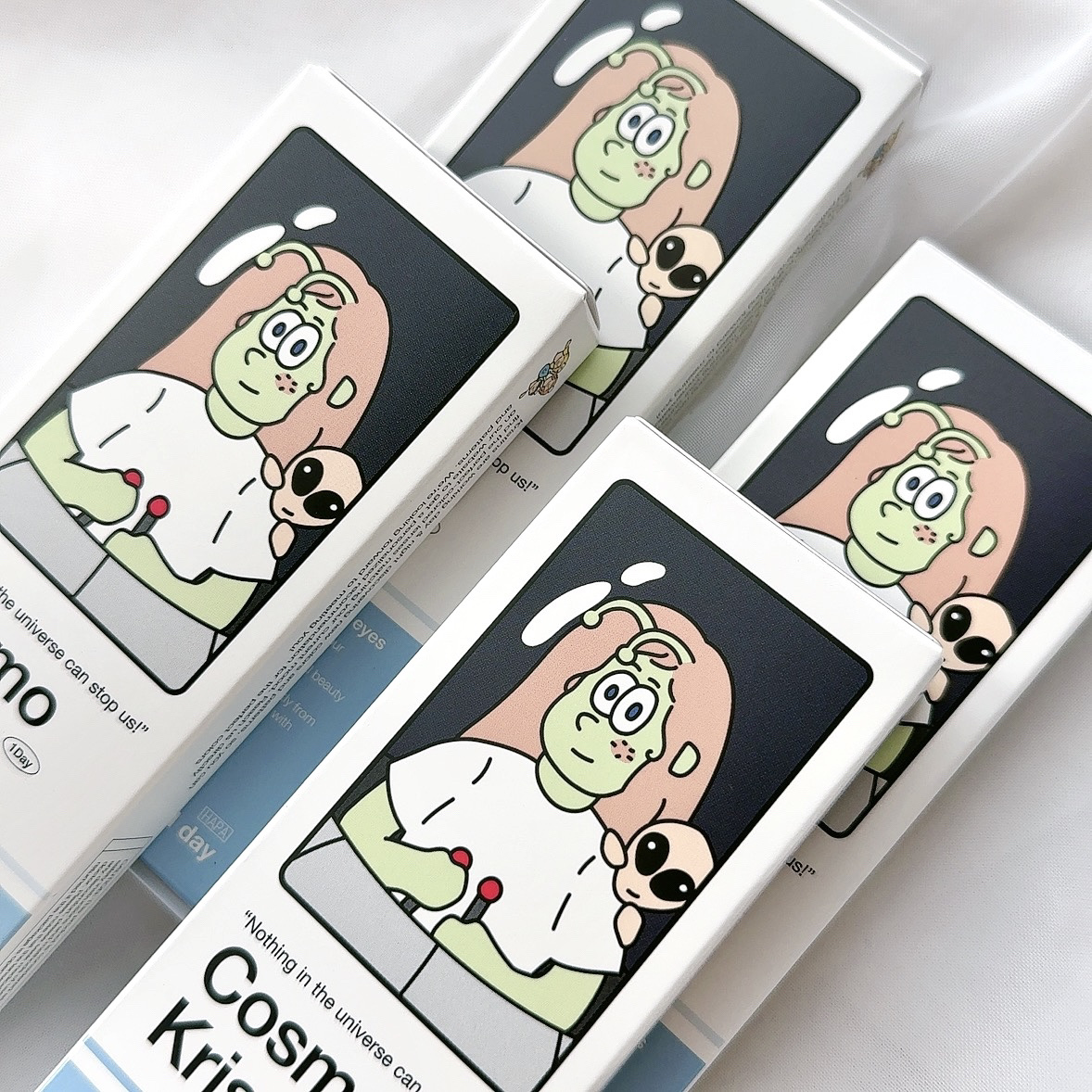 Cosmo Kristin/Hapa kristin/ワンデー（１DAY）カラコンを使ったクチコミ（3枚目）