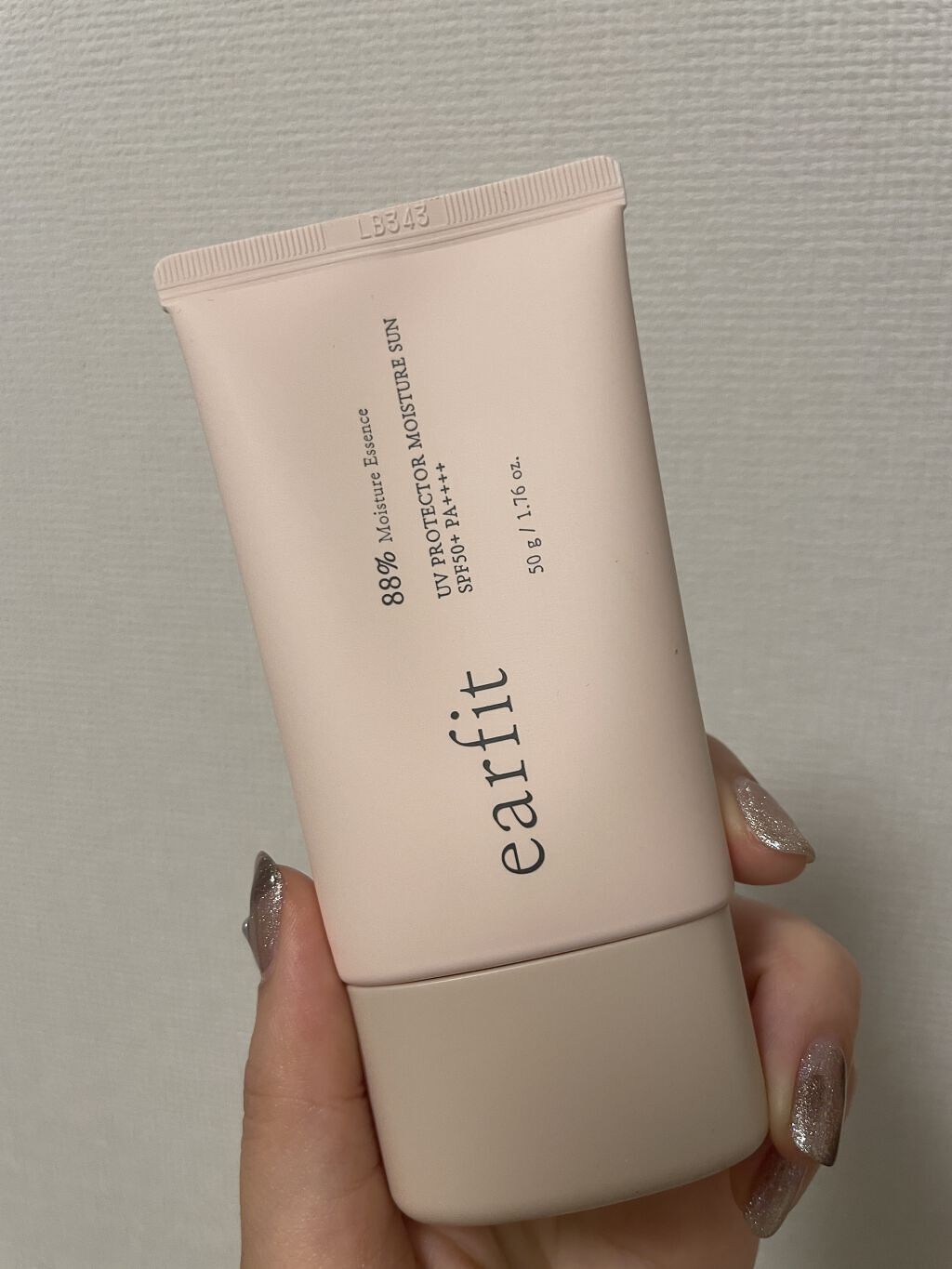 UVプロテクターモイスチャーサン/earfit/日焼け止めクリームを使ったクチコミ（1枚目）