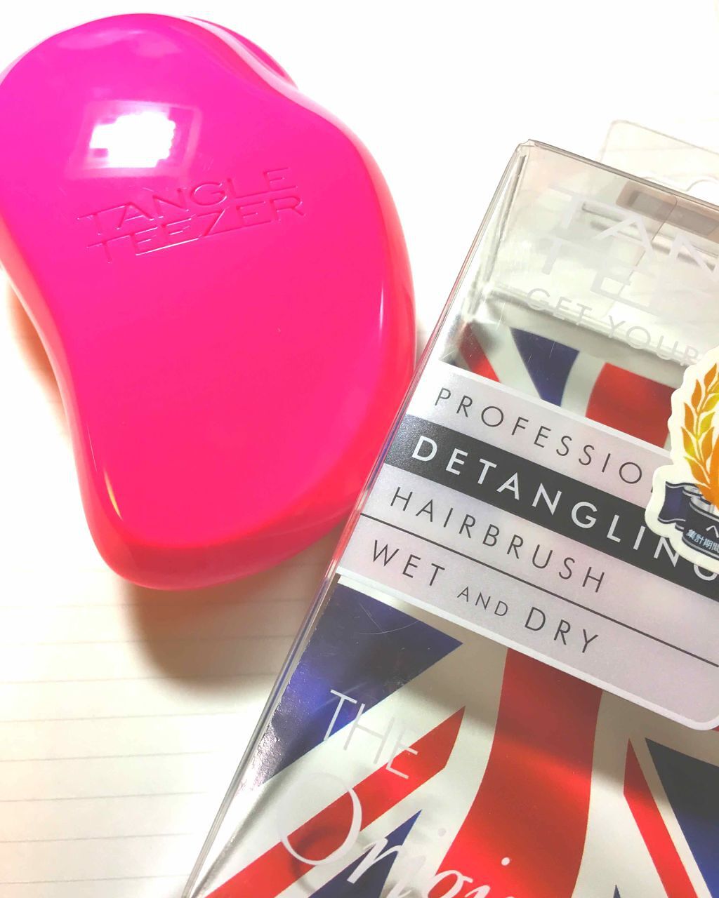 ザ・オリジナル ノーマル/TANGLE TEEZER/ヘアブラシを使ったクチコミ（1枚目）