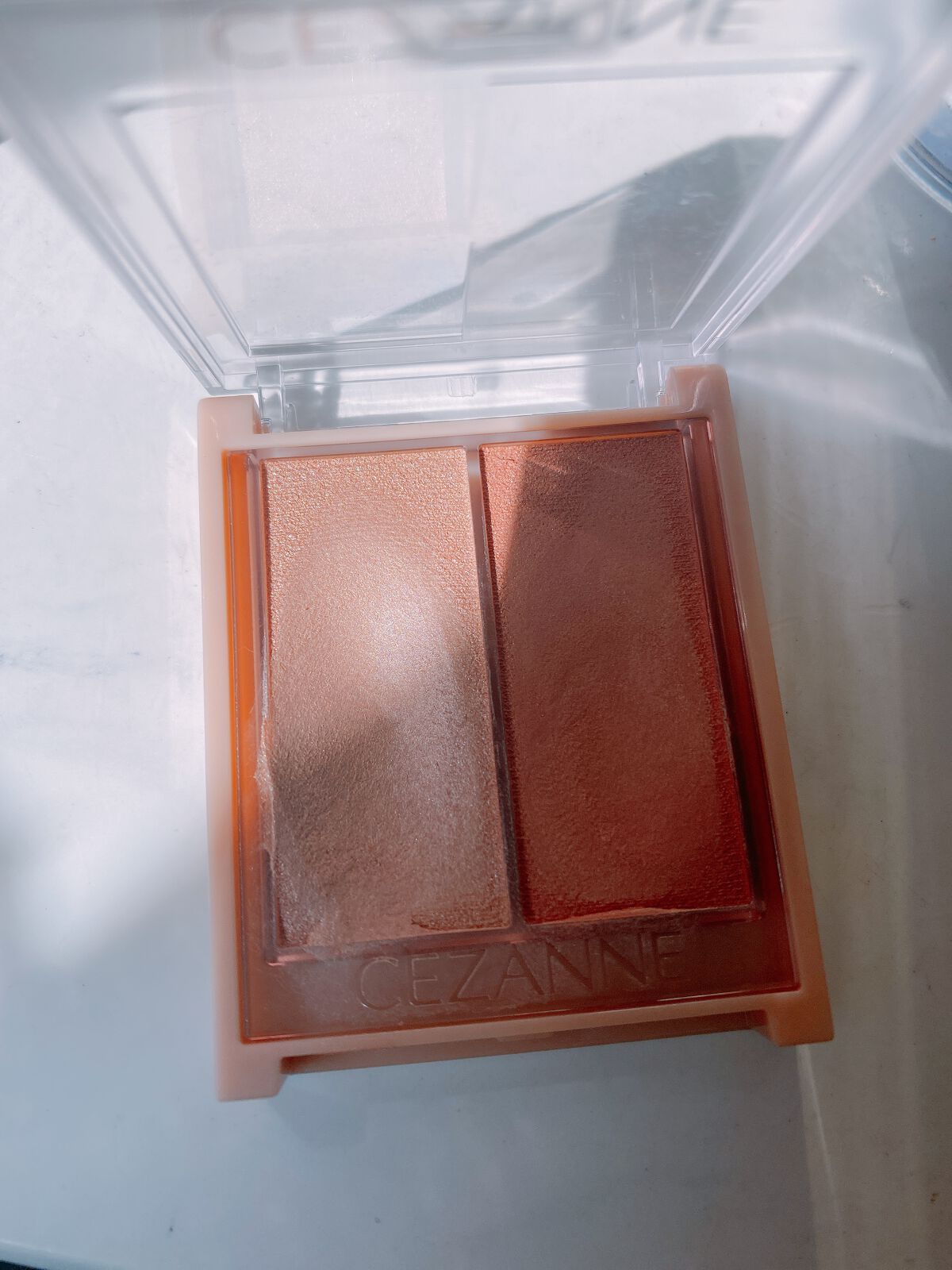 フェイスグロウカラー/CEZANNE/クリームハイライトを使ったクチコミ（2枚目）