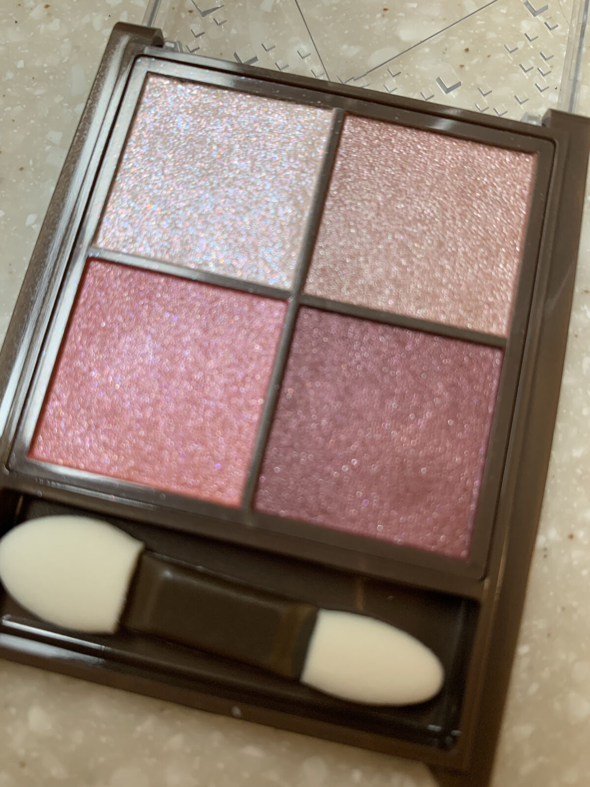 ニュアンスオンアイシャドウ/CEZANNE/アイシャドウパレットを使ったクチコミ（3枚目）