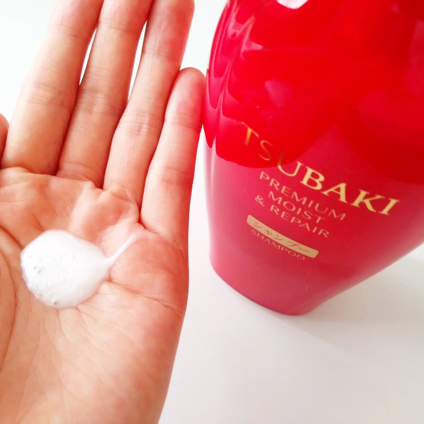 プレミアムモイスト シャンプー/ヘアコンディショナー/TSUBAKI/市販シャンプーを使ったクチコミ(3枚目)