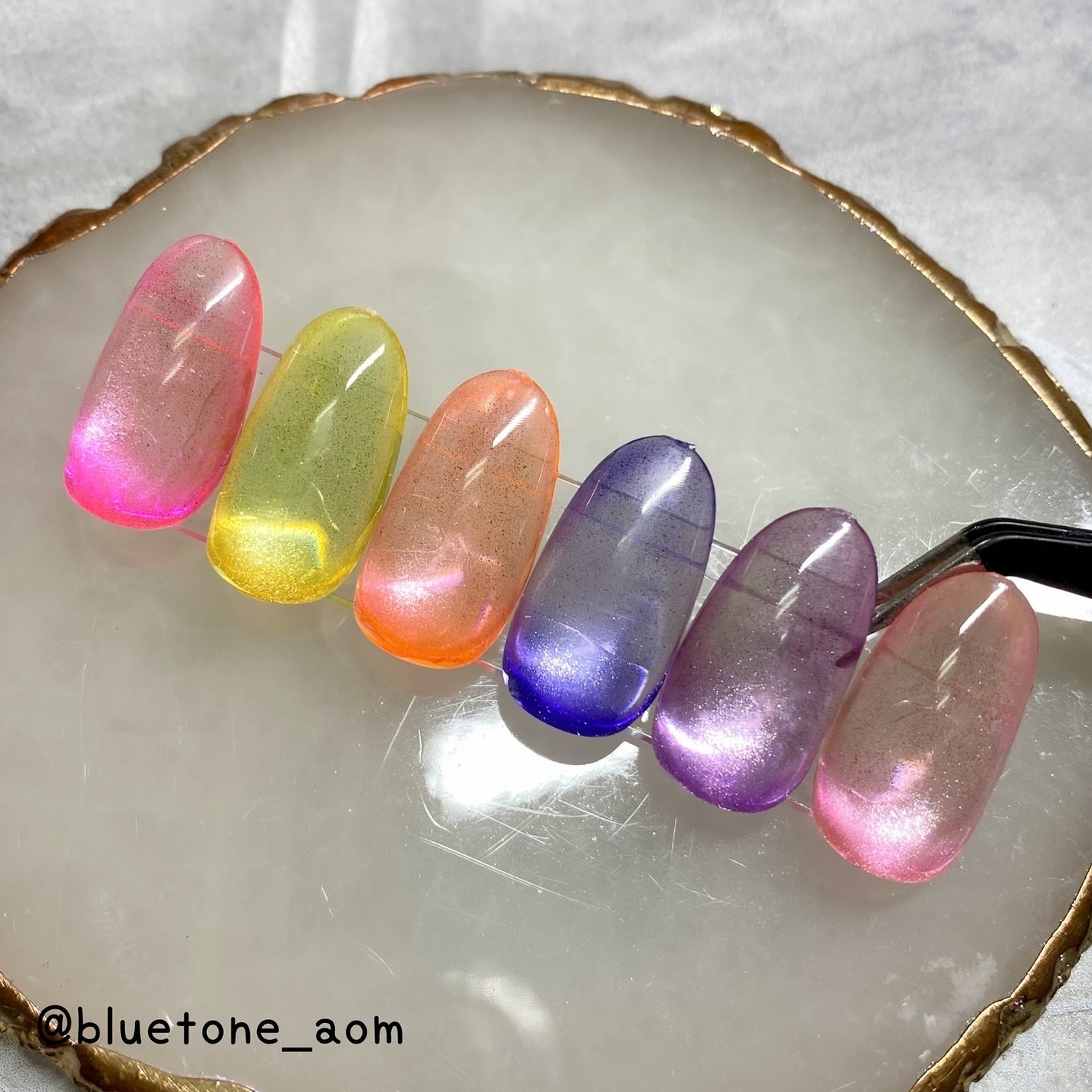 パルP マグアートジェル/parkikoi/ジェルネイルを使ったクチコミ(5枚目)