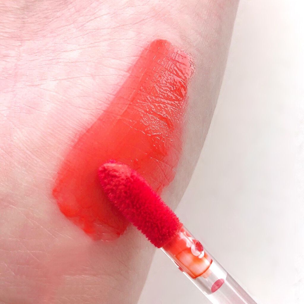 グラスティングウォーターティント/rom&nd/リップティントを使ったクチコミ（3枚目）