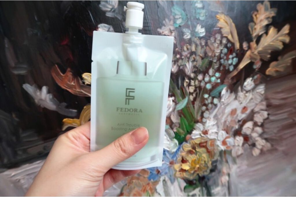 アンチ トラブル ブースティング アンプル/FEDORA AESTHETIC/美容液を使ったクチコミ（3枚目）