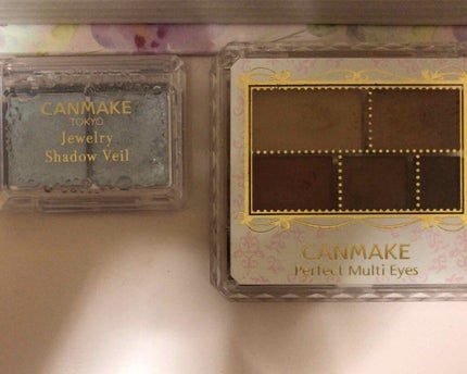 ジュエリーシャドウベール/キャンメイク/アイシャドウパレットを使ったクチコミ(2枚目)