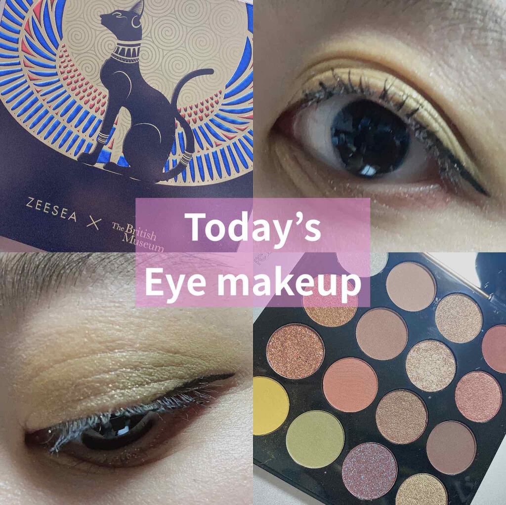 大英博物館 エジプトシリーズ アイシャドウパレット/ZEESEA/アイシャドウパレットを使ったクチコミ(1枚目)