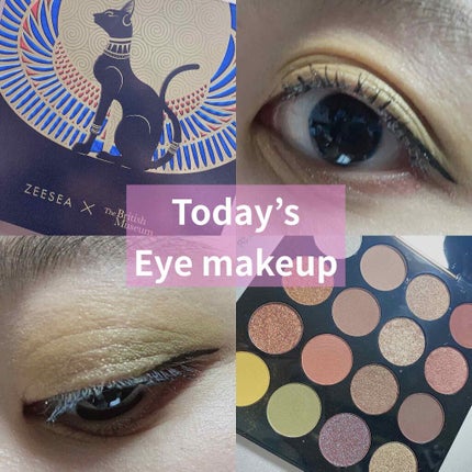 大英博物館 エジプトシリーズ アイシャドウパレット/ZEESEA/アイシャドウパレットを使ったクチコミ(1枚目)