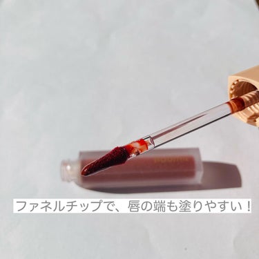 Melty flower lip tint 02 あんずバター/haomii/口紅を使ったクチコミ（3枚目）