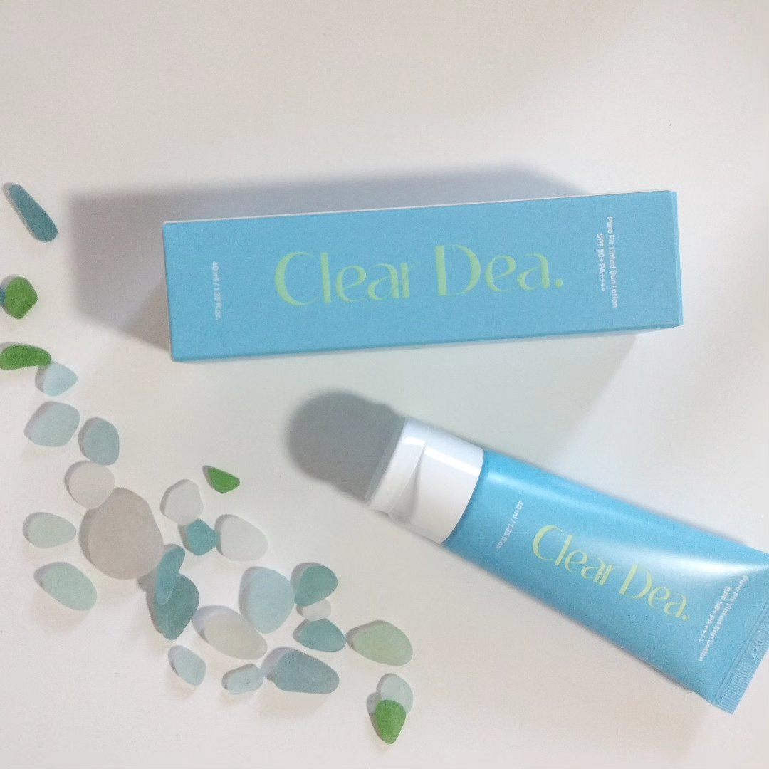 ピュアフィットティンテッドサンローション/ClearDea./日焼け止めローションを使ったクチコミ（1枚目）