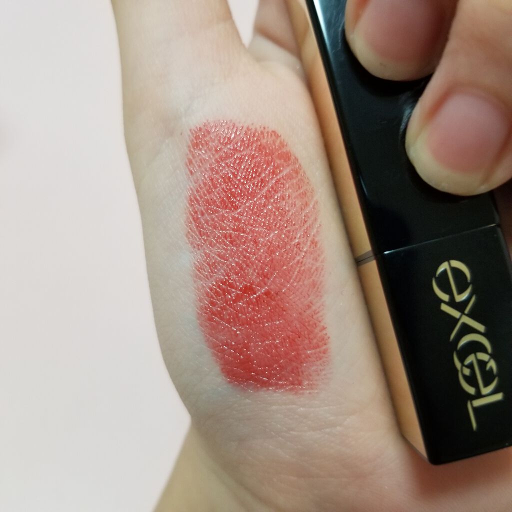 グレイズバームリップ/excel/口紅を使ったクチコミ（3枚目）