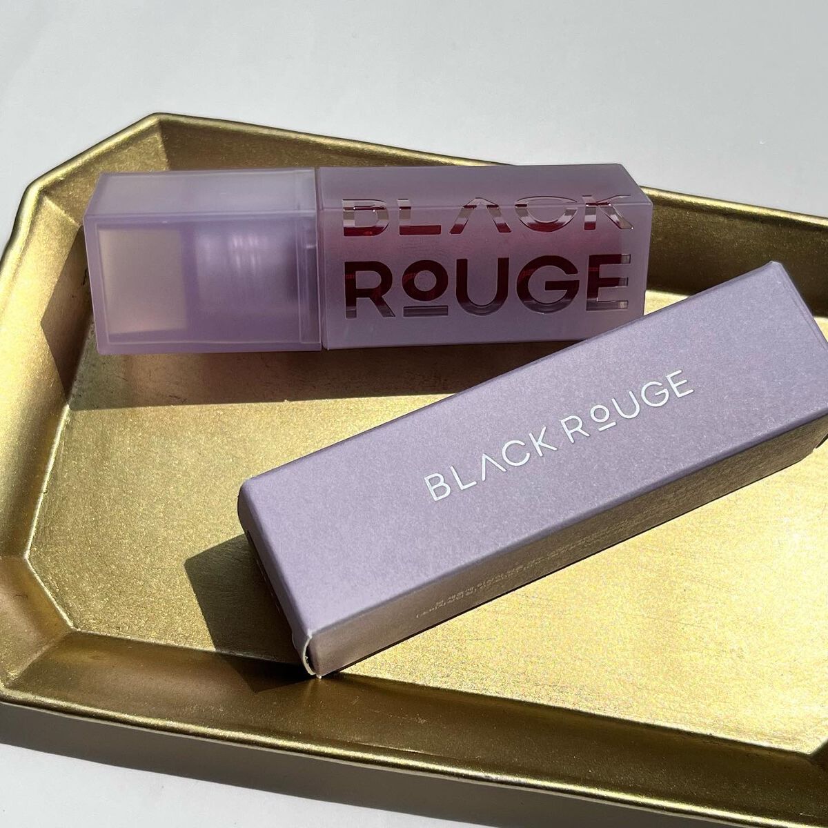 ダブルレイヤーオーバーベルベットティント/BLACK ROUGE/リップティントを使ったクチコミ(6枚目)