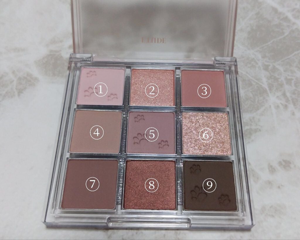 プレイカラーアイズ ダスティキャット/ETUDE/アイシャドウパレットを使ったクチコミ(3枚目)