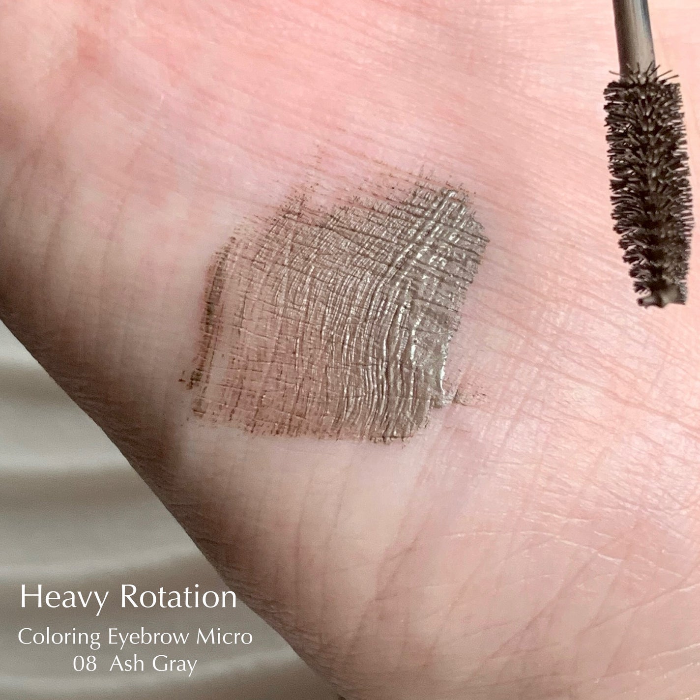 カラーリングアイブロウ マイクロ/ヘビーローテーション/眉マスカラを使ったクチコミ(3枚目)