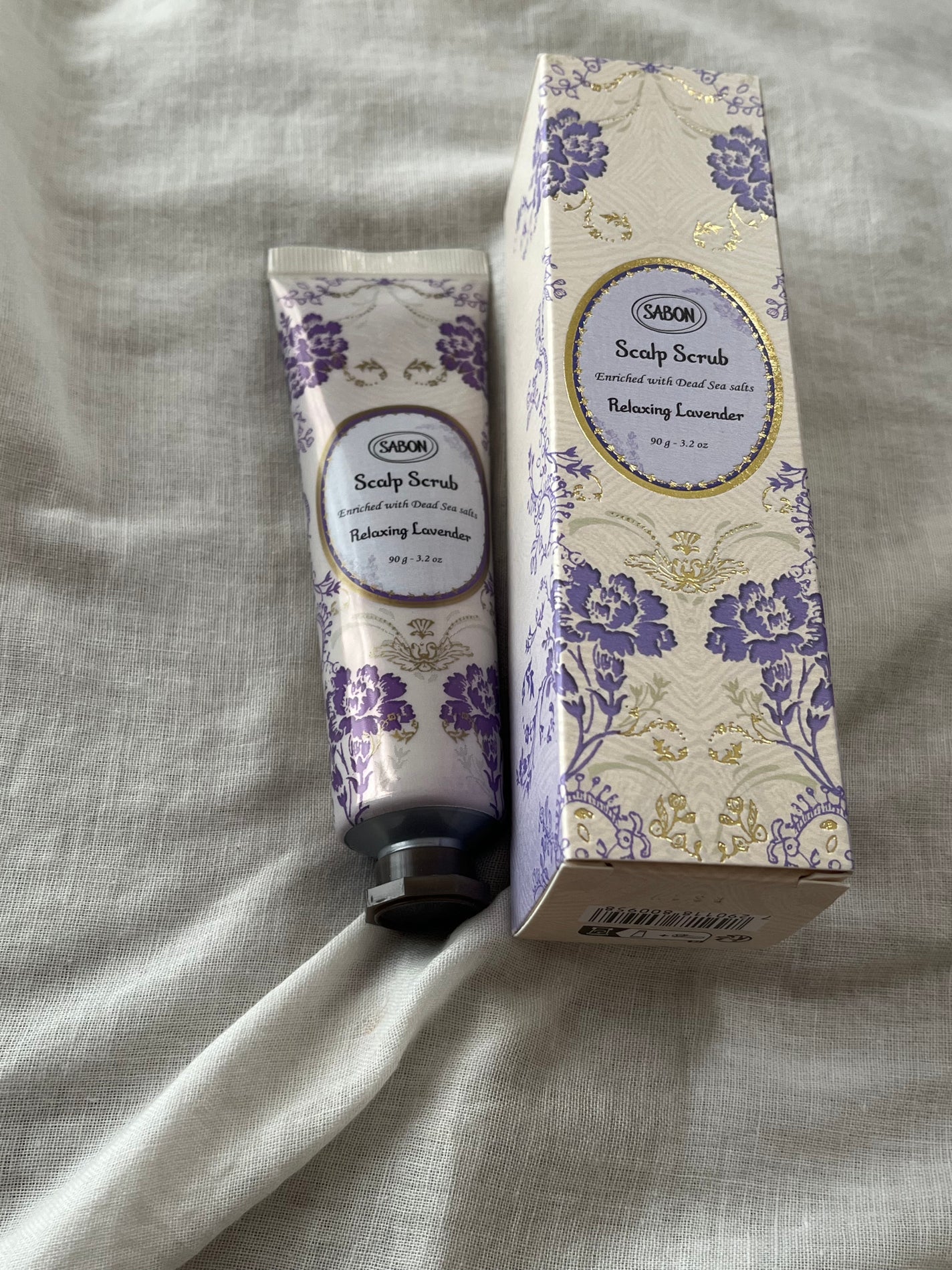 ヘッドスクラブ リラクシング(ラベンダー)/SABON/ヘッドスクラブを使ったクチコミ(1枚目)