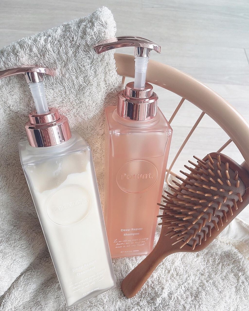 プルント ディープリペア美容液シャンプー/トリートメント/Purunt./市販シャンプーを使ったクチコミ(1枚目)