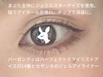 ジュエルスターアイズ/キャンメイク/ジェル・クリームアイシャドウを使ったクチコミ(2枚目)