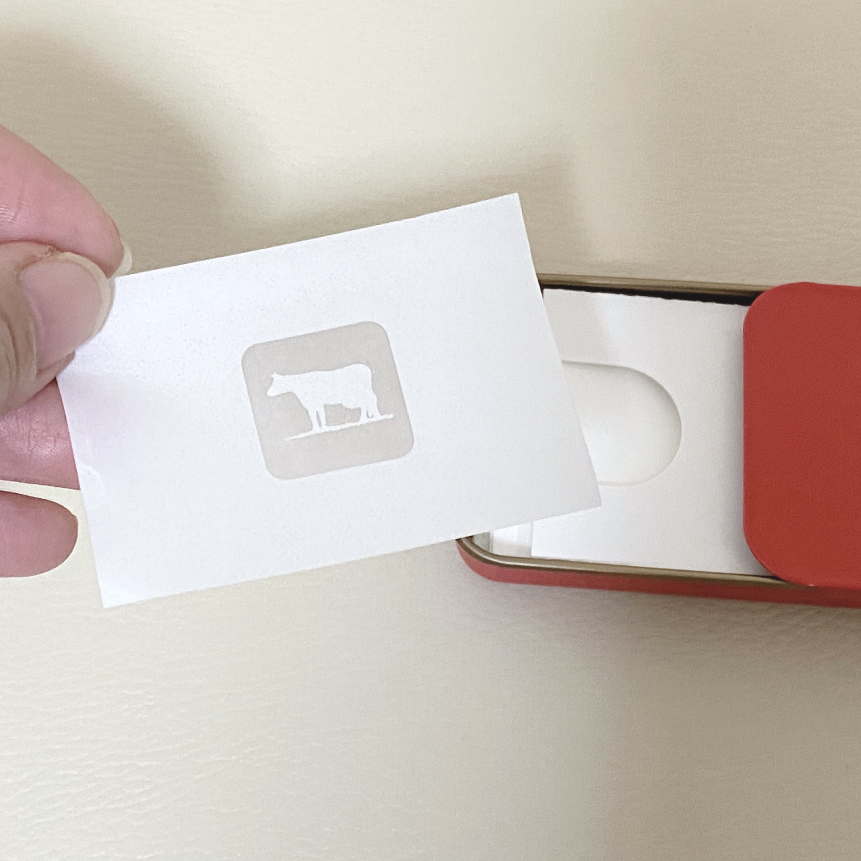 赤箱の香りの紙石けん/カウブランド/ハンドソープを使ったクチコミ（2枚目）