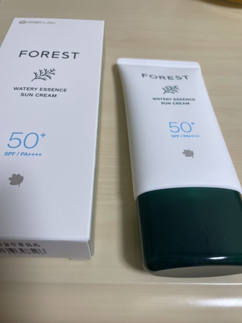 ウォータリーエッセンスUVクリーム/FoRest by Greenfinger/日焼け止めクリームを使ったクチコミ(1枚目)