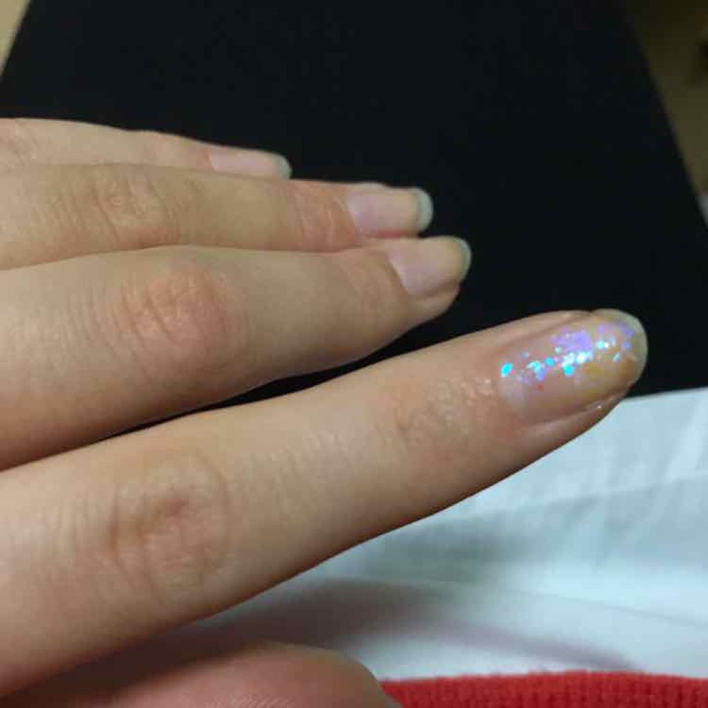 ネイル エナメル/ちふれ/マニキュアを使ったクチコミ（2枚目）