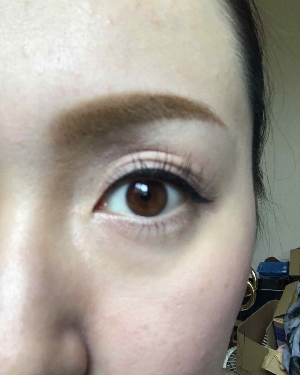 スーパーフィットジェルライナー/D-UP/ジェルアイライナーを使ったクチコミ(2枚目)