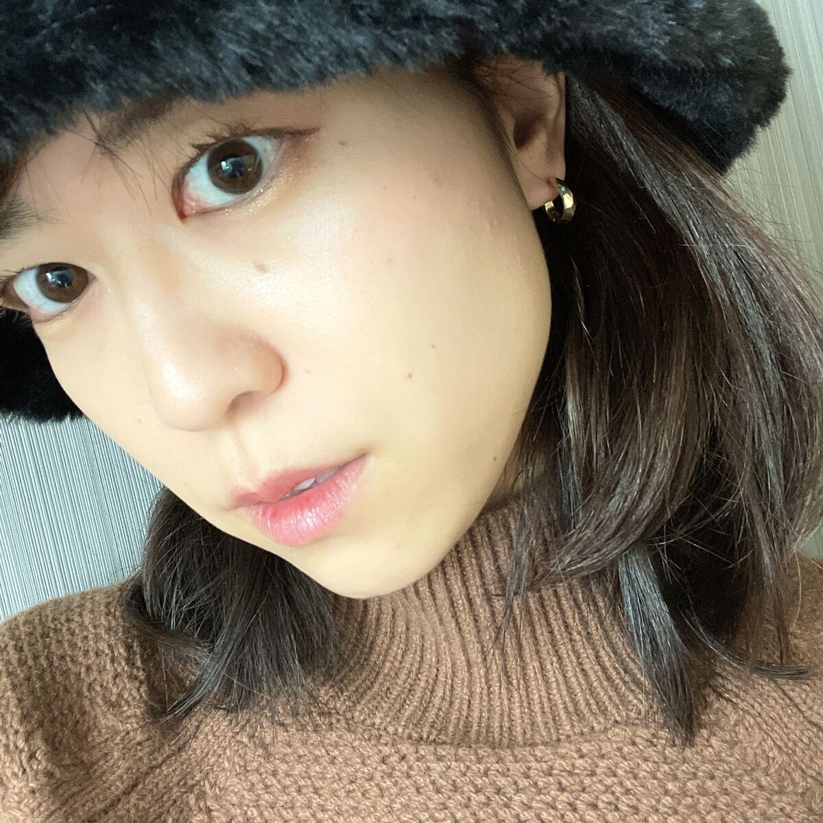 シルクタッチチーク 01 ピンク系/CEZANNE/パウダーチークを使ったクチコミ（1枚目）