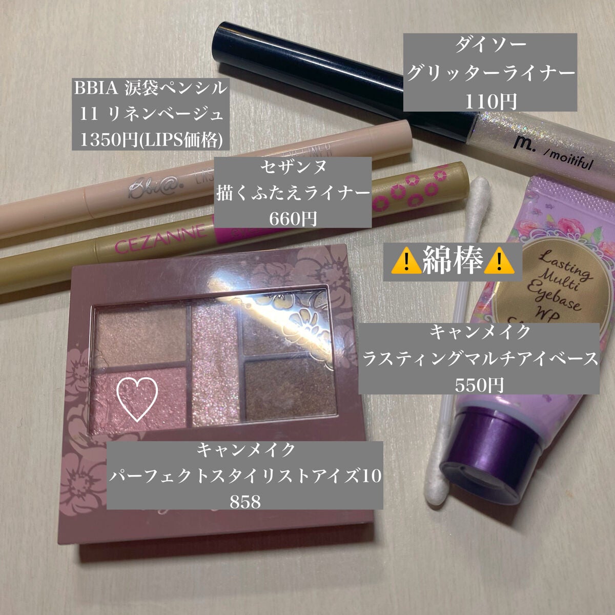 ラスティングマルチアイベース WP/キャンメイク/アイシャドウベースを使ったクチコミ(2枚目)