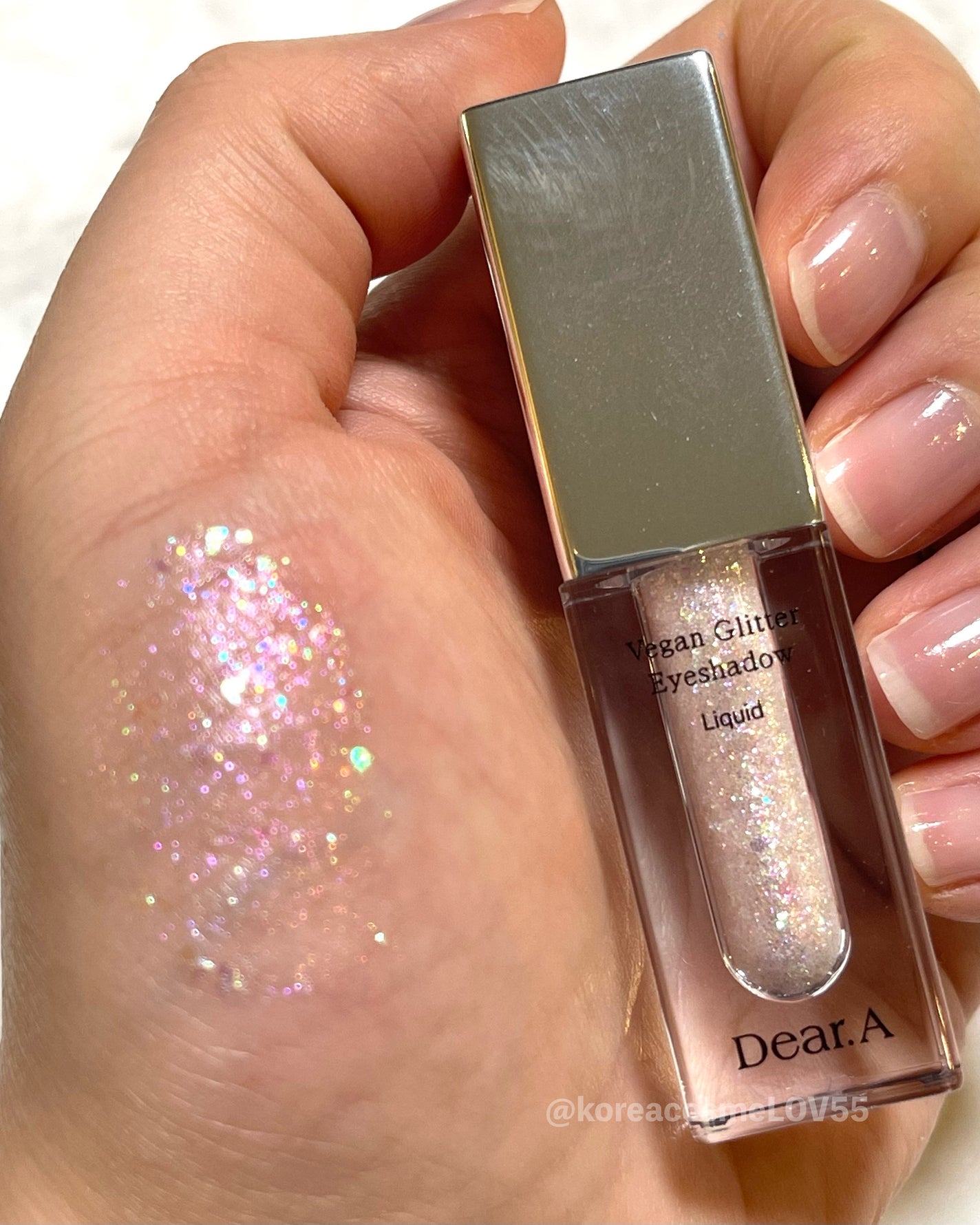 グリッターアイシャドウ/Dear.A/グリッターを使ったクチコミ(4枚目)