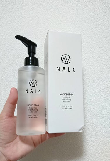 NALC 薬用モイストローションのクチコミ「ヘパリン類似物質配合の化粧水。さらに「グリチルリチン酸ジカリウム」配合で肌荒れやニキビを防いで.....」（1枚目）