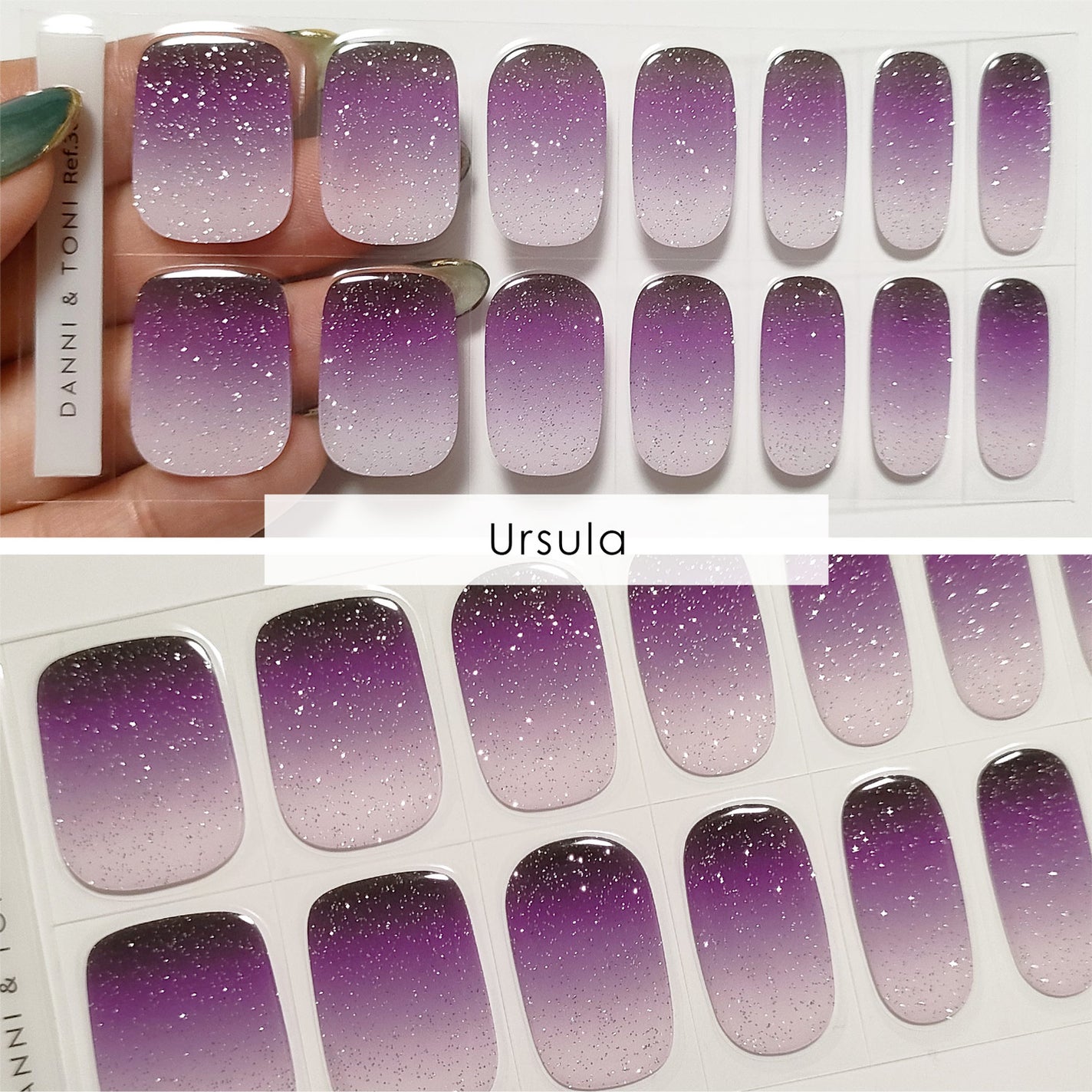 ジェルネイルシール/DANNI&TONI/ネイルシールを使ったクチコミ(7枚目)