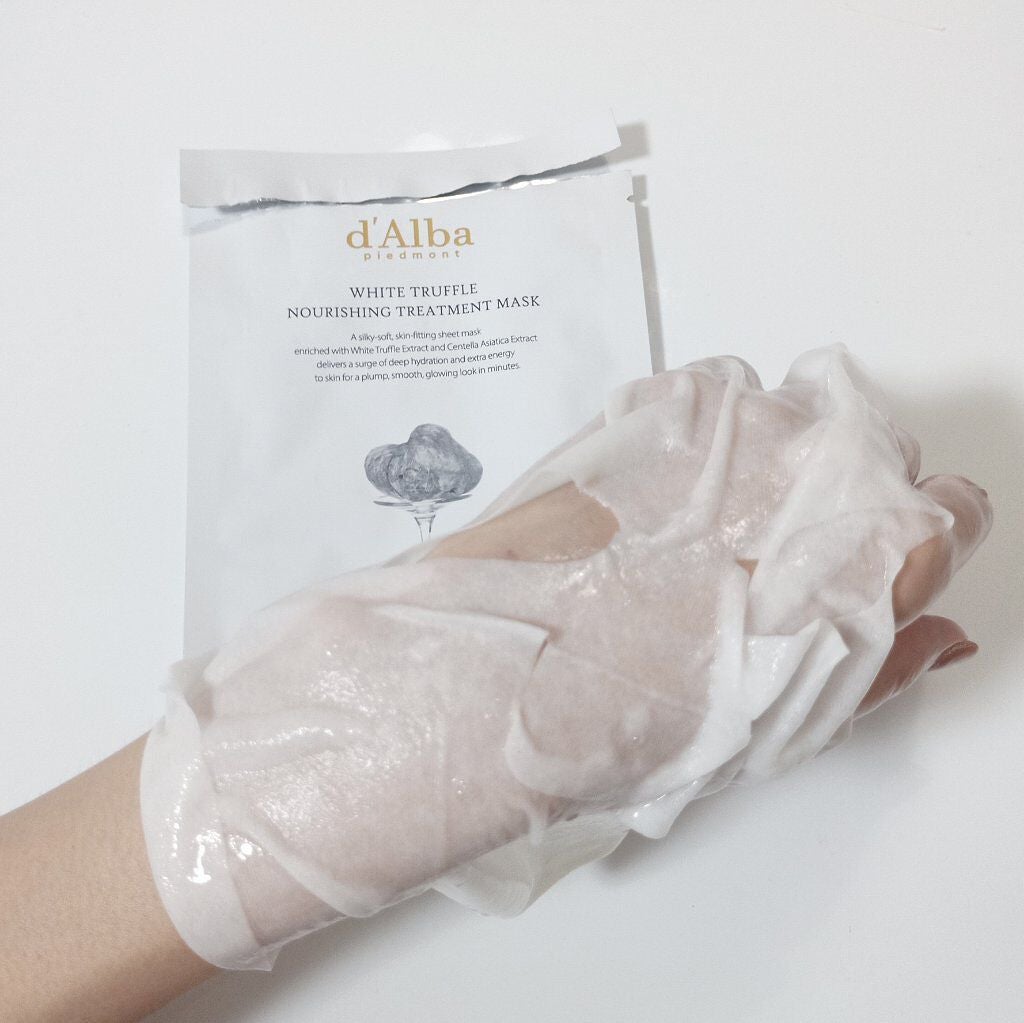 ホワイトトリュフナリシングトリートメントマスク/ダルバ/シートマスク・パックを使ったクチコミ(2枚目)