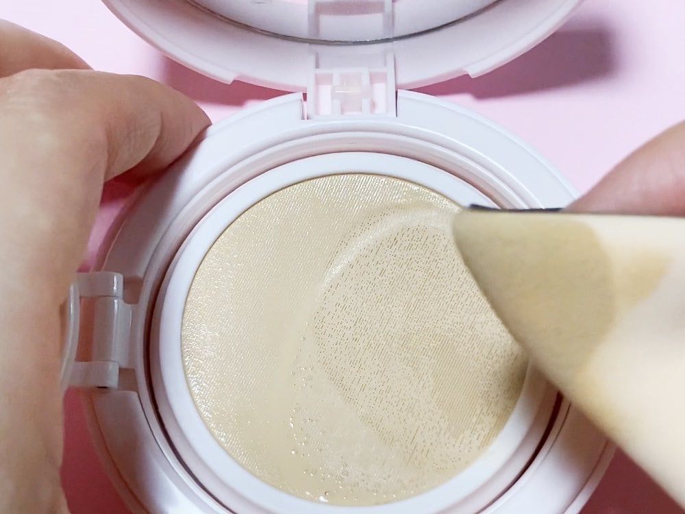 アクアリー スキンウェア カバー/ESPRIQUE/クッションファンデーションを使ったクチコミ(6枚目)