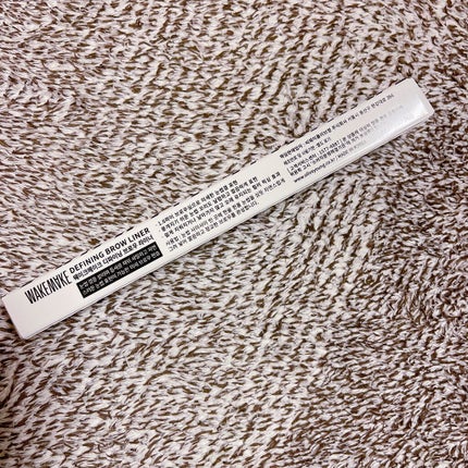 wakemake DEFININGブロウライナーのクチコミ「これみた事ありますか?
最近オリーブヤングの通販で2回連続で
オマケで着いてきたものです(2.....」(2枚目)