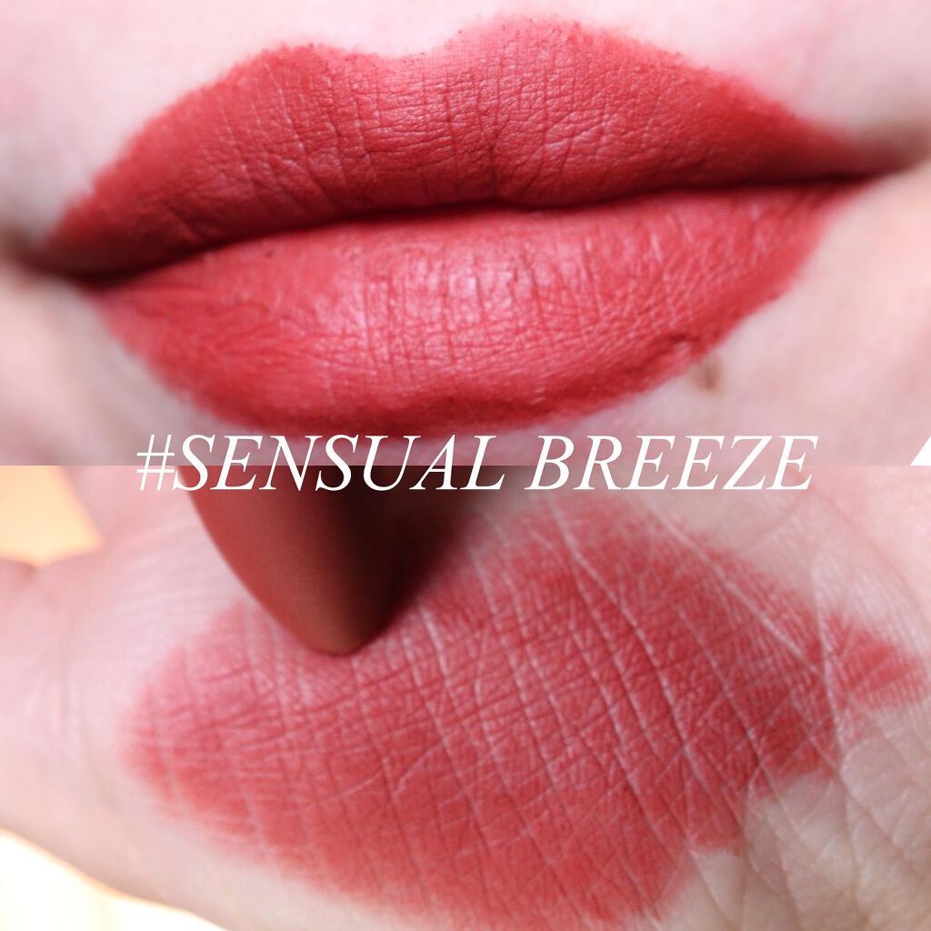 3CE SOFT MATTE LIPSTICK/3CE/口紅を使ったクチコミ（3枚目）