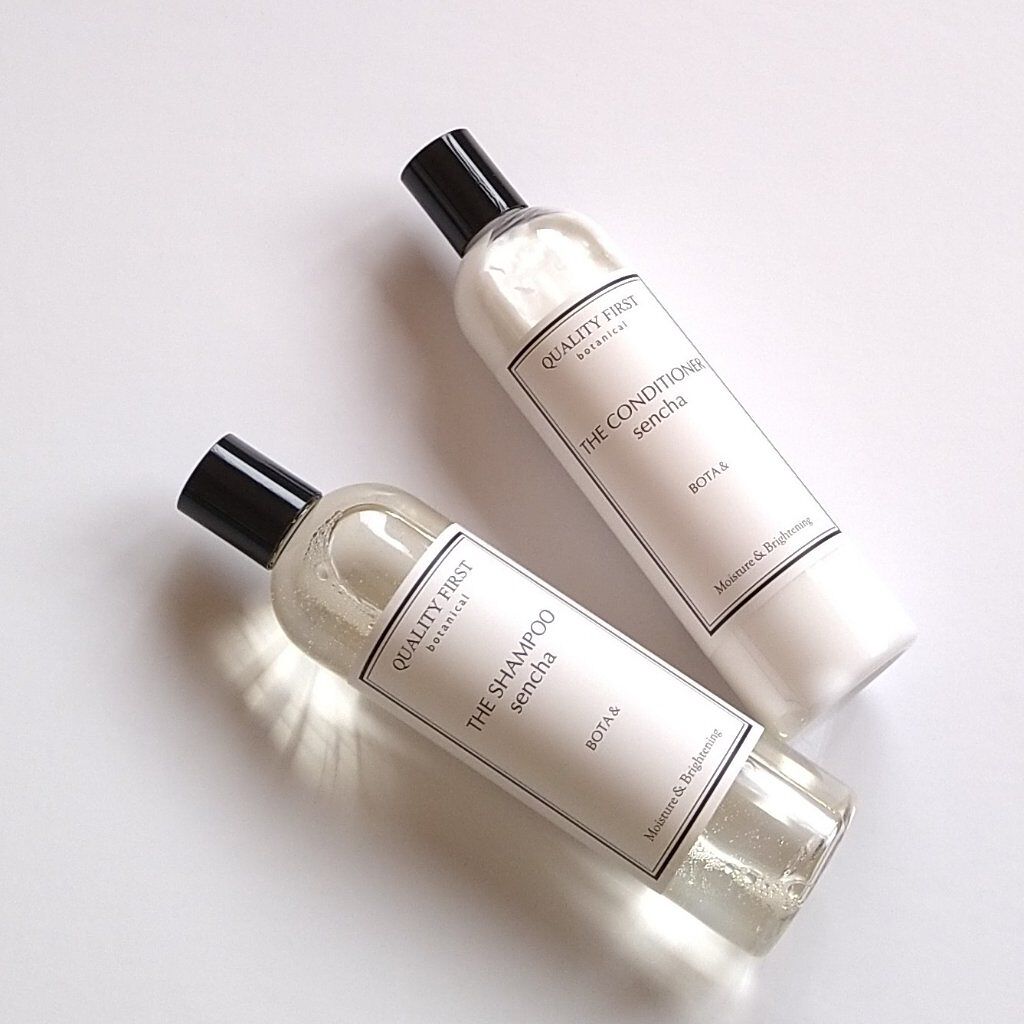 ボタアンド ザ シャンプー <sencha>/クオリティファースト/市販シャンプーを使ったクチコミ（2枚目）